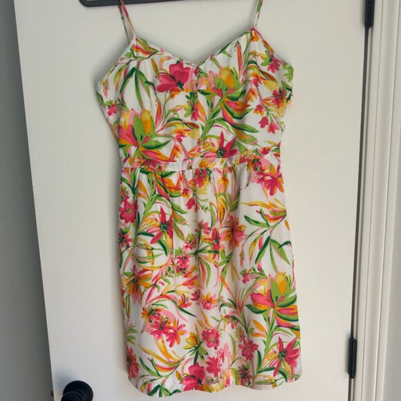 J. Crew Floral Seaside Mini Dress - Picture 1 of 5